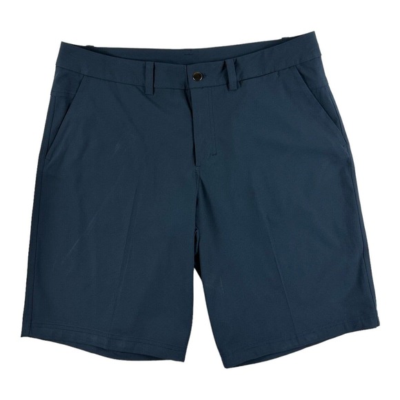 Lululemon Men’s The Works Short 11" Warpstreme LM7929S Dark Navy Size 36 Mint - Picture 1 of 6